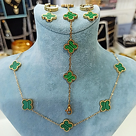 Çelik Gold 🍀Van Cleff 3 Lü Set