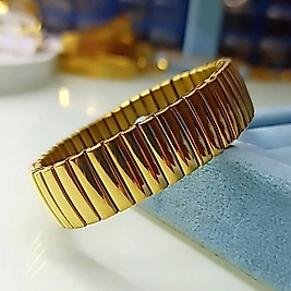 Çelik Gold Esnek Bileklik