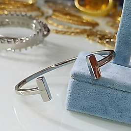 Çelik Tiffany Model Silver Kaplama Bilezik
