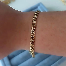 Xuping 14K Zincir Bileklik