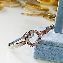 Çelik Gümüş Kaplama Yılan 🐍 Kelepçe