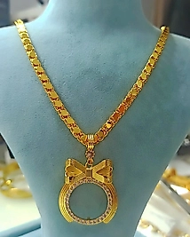 Altın Kaplama Arpa Kolye