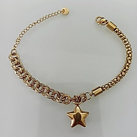 Çelik Gold ⭐Star Bileklik