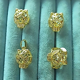 Kaplan 🐯 14K Marka 3 Lü Set