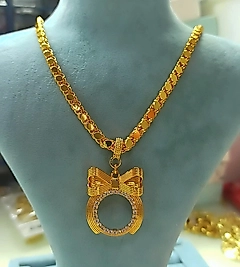 22K Fiyonk Arpa Çeyrek Ç.Kolye