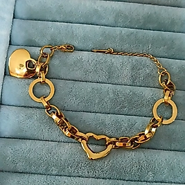 Çelik Gold 💛 li Bileklik