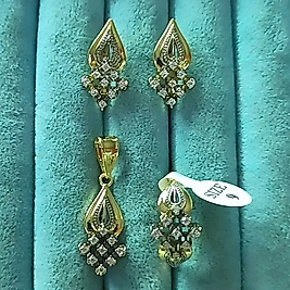 Brilant Karo Taşlı 3 Lü Set