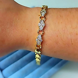 Xuping 14K Taşlı Bileklik