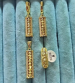 14K Dorikalı 3 Lü Set