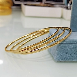 Çelik Gold Kumlu Bilezik