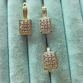 Brilant Baget Taşlı 2 Li Set