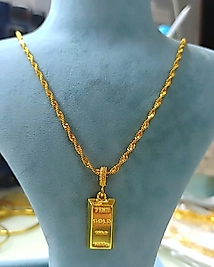 Külçe Singapur Kolye