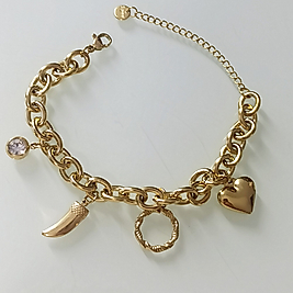 Çelik Gold Pandora Bileklik