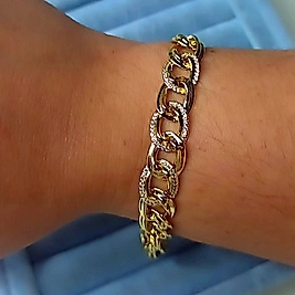 Xuping 14K Taşlı Samanyolu Bileklik