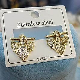 Çelik Gold Taşlı Serenay Küpe