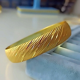 22K Altın Kaplama Dalga Bilezik