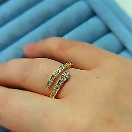 14K İncenYılan 🐍 Marka Yüzük