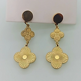 Çelik Gold🍀Küpe