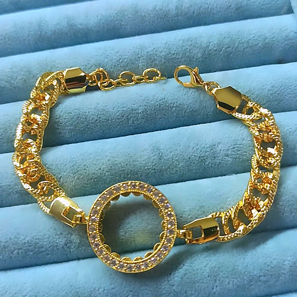 22K Altın Kaplama Çeyrek Uyumlu Bileklik