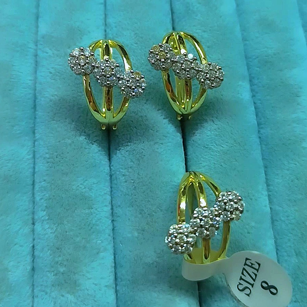 Brilant 3 Çicekli 2 Li Set