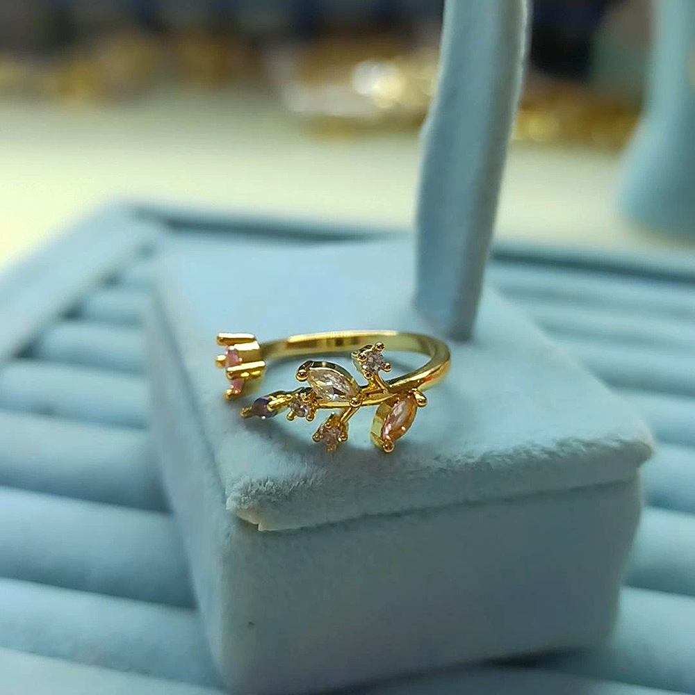 14K Pinterest Renkli Taşlı Yüzük