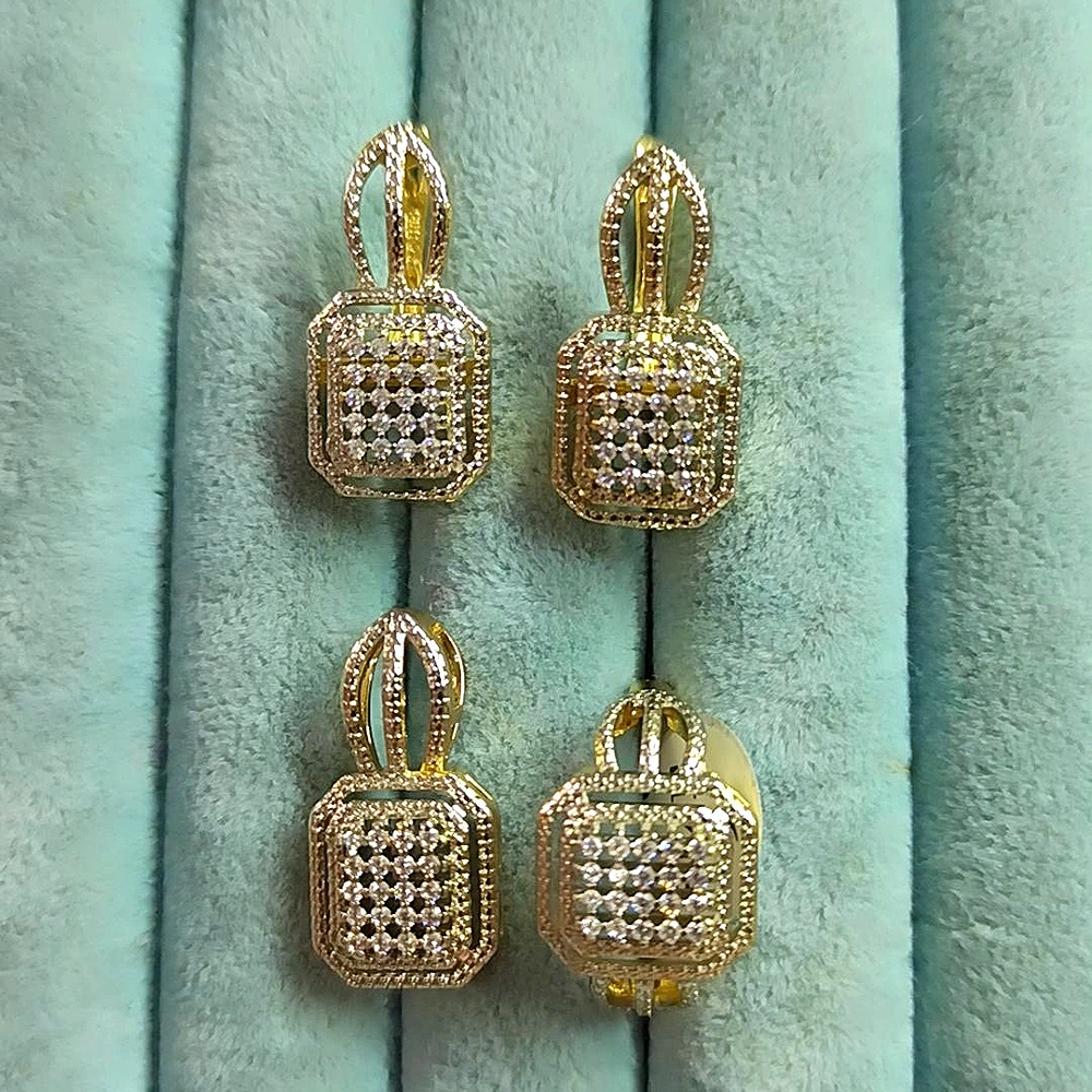 14K Baget Taşlı 3 Lü Set