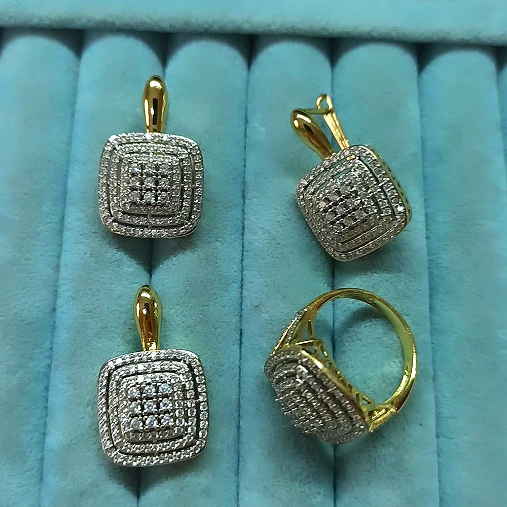 14K Büyük Baget 3 Lü Set