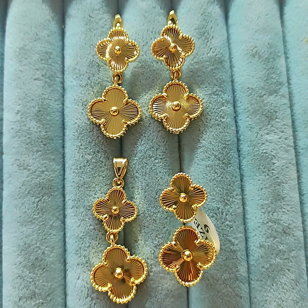 14K Van Cleff 3 Lü Set