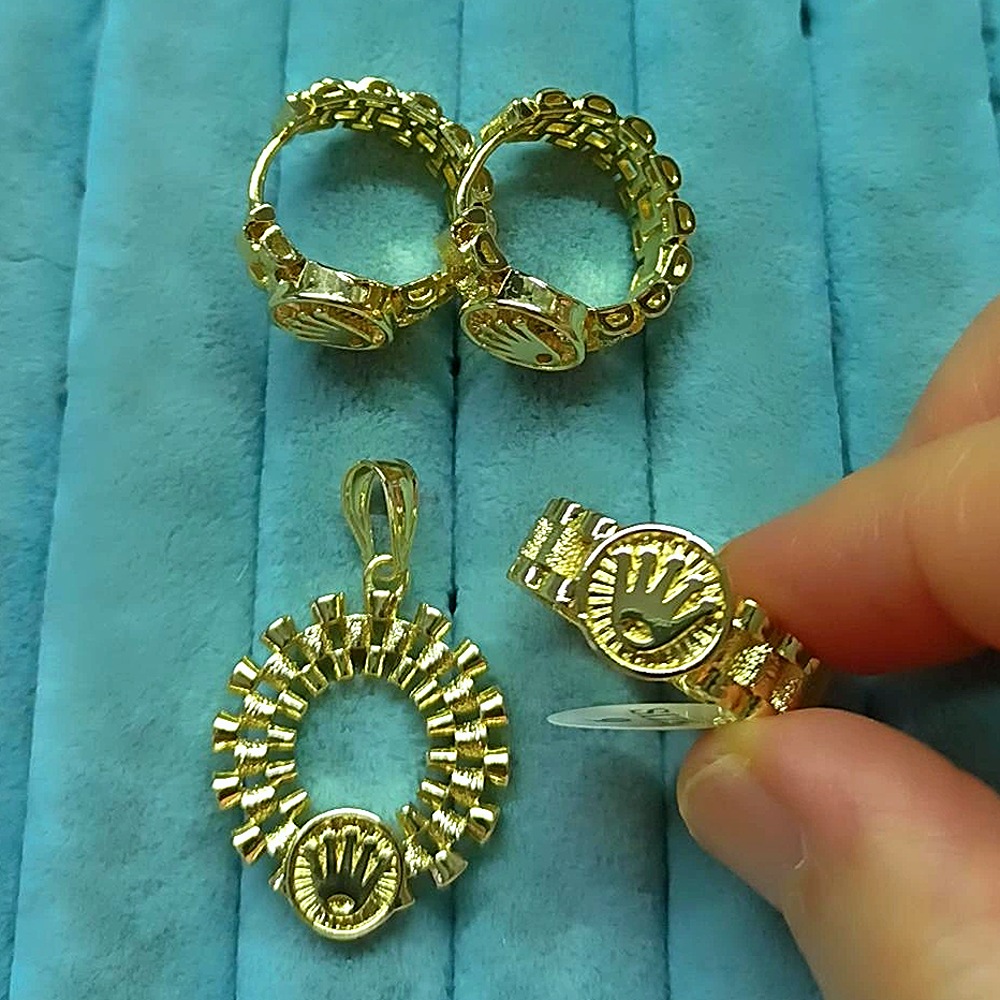 Rolex 14K 3 Lü Set