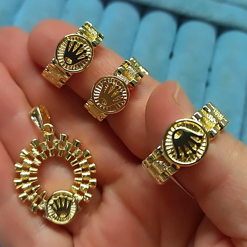 Rolex 14K 3 Lü Set