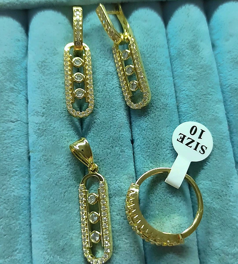 "Move" 14K 3 Lü Set