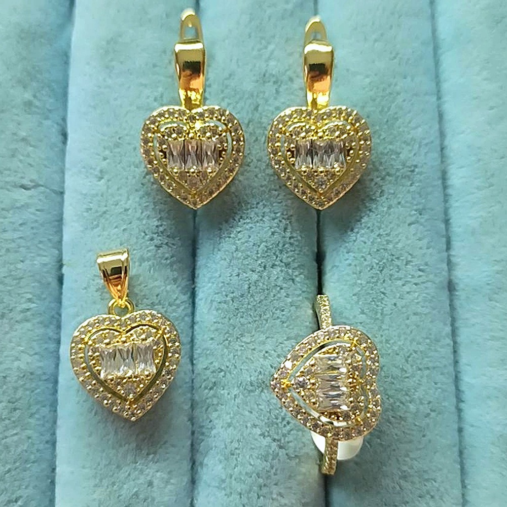 💛 Li Taşlı 3 Lü Set