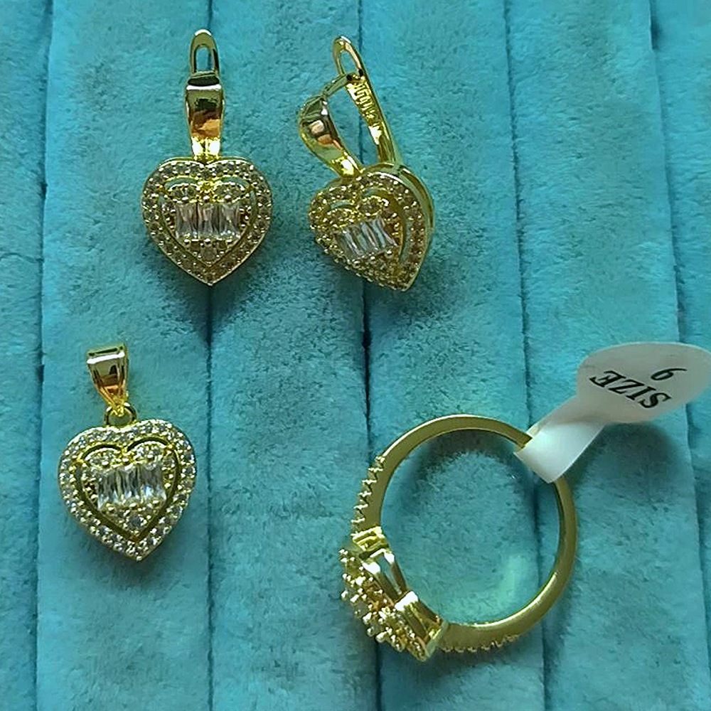 💛 Li Taşlı 3 Lü Set