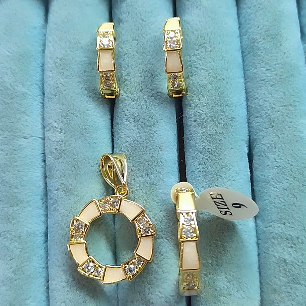 14K Yılan Marka 3 Lü Set