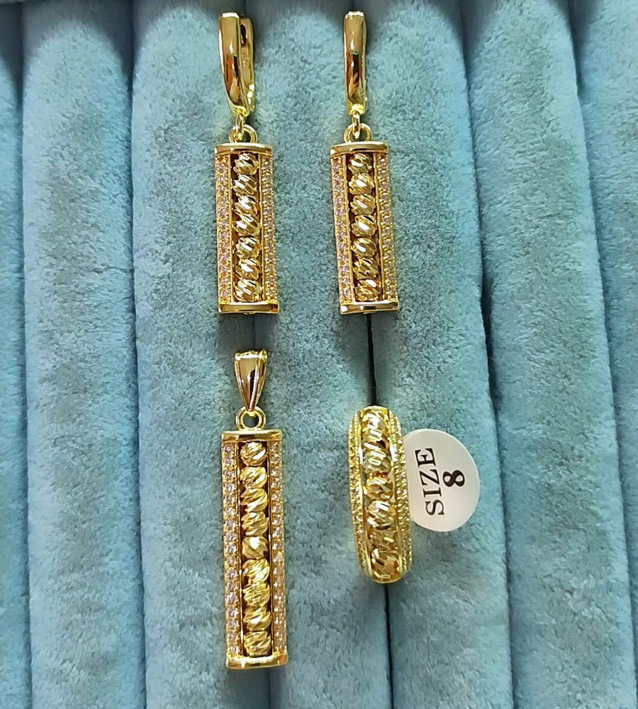 14K Dorikalı 3 Lü Set