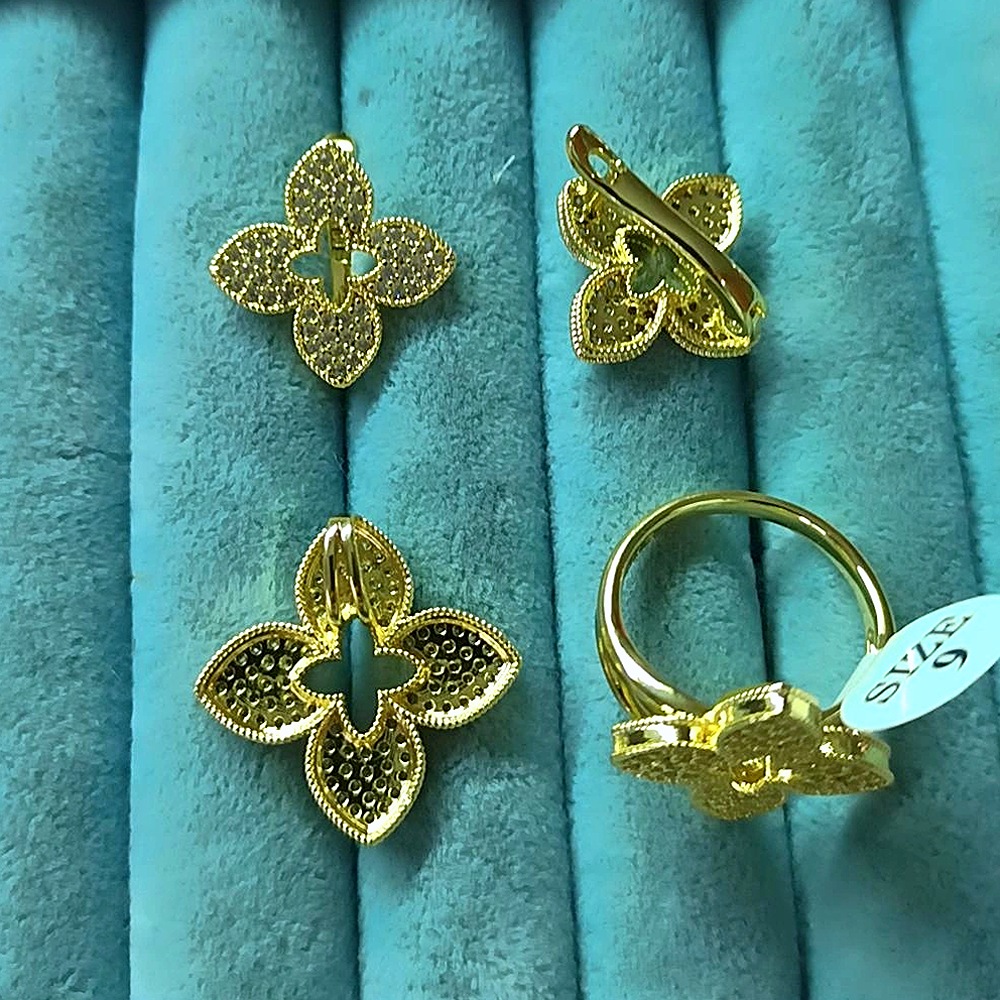 14K 🍀 Marka 3 Lü Set