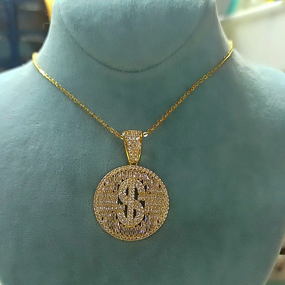 14K Xuping Dolar Kolye